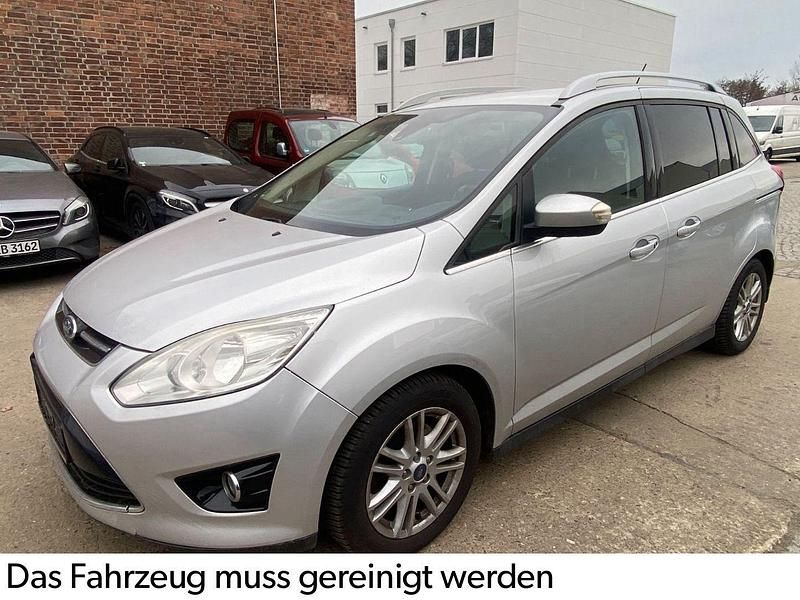 Gebraucht Ford Grand C-Max Titanium 116 PS (85 kW) 2014 Silber Van / Kleinbus