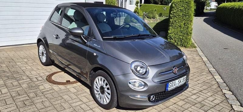 Grau Gebraucht 2021 Fiat 500C Dolcevita Cabrio | 14.500 € (Fairer Preis) - Bild 1/4
