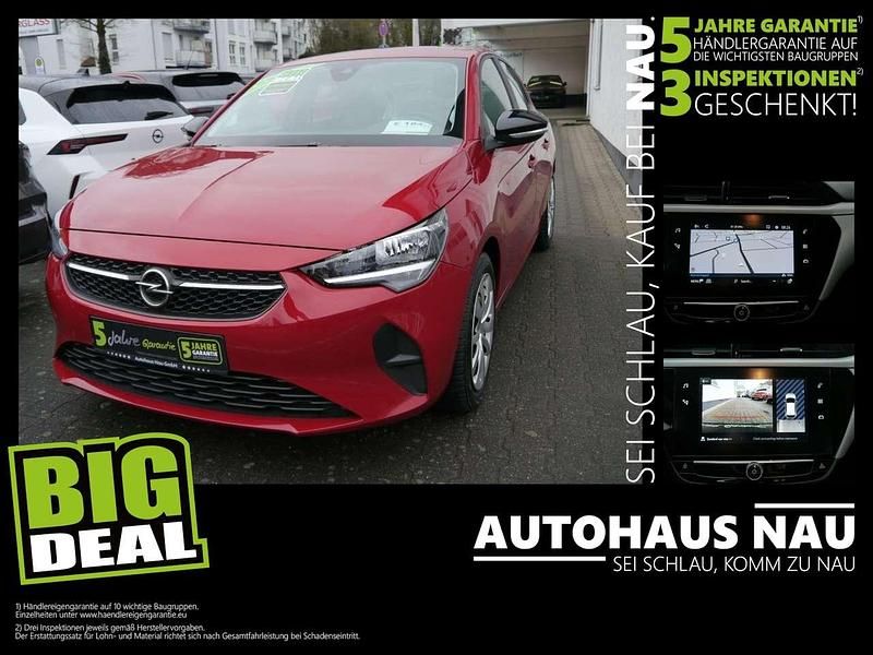 Gebraucht Opel Corsa Edition 101 PS (74 kW) 2022 Chili rot/kardio rot Kleinwagen