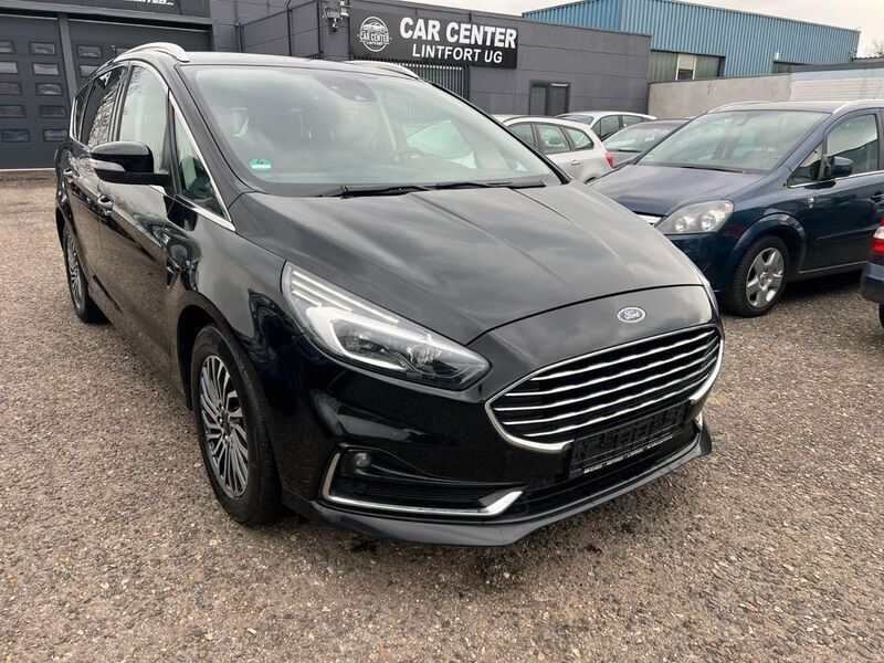 Schwarz Gebraucht 2021 Ford S-MAX Titanium Van / Kleinbus | 14.500 € (Teuer) - Bild 1/4