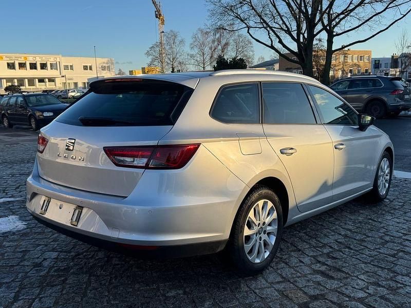 Gebraucht Seat Leon ST Ecomotive 110 PS (80 kW) 2016 Silber Kombi