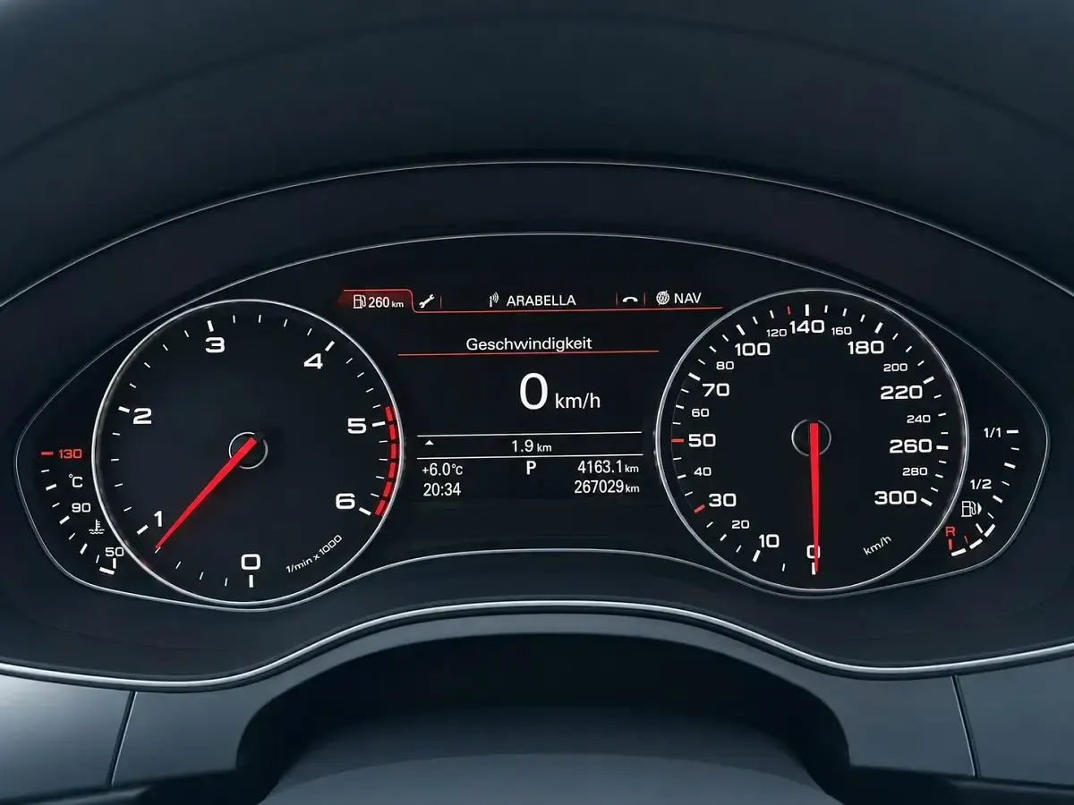 Używany Audi A6 Comfort 204 KM (150 kW) 2012 Czarny Kombi