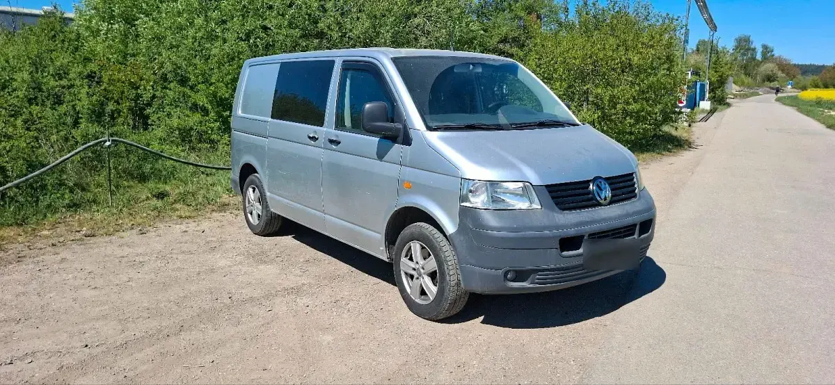 Usata VW Transporter 174 CV (127 kW) 2004 Argento Furgone