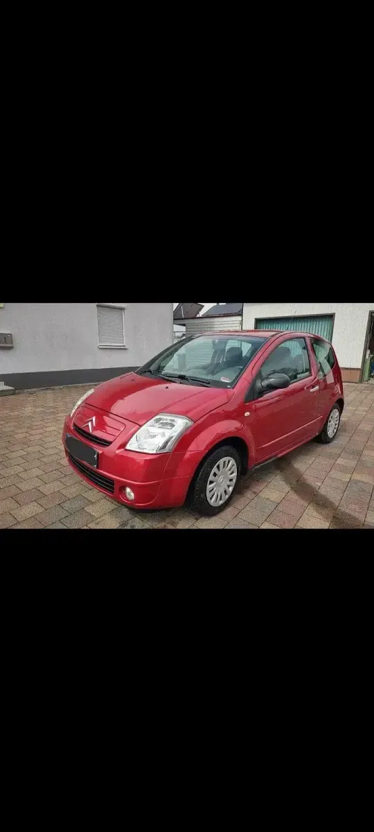 Gebraucht Citroën C2 60 PS (44 kW) 2005 Rot Kleinwagen