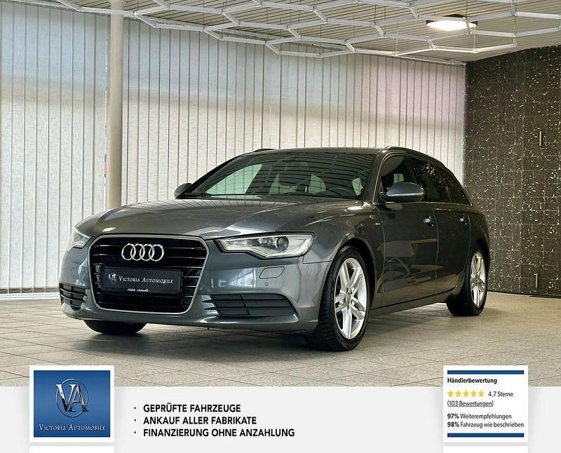 Daytonagrau perleffekt Gebraucht 2013 Audi A6 S-Line Kombi | 14.590 € (Fairer Preis) - Bild 1/4