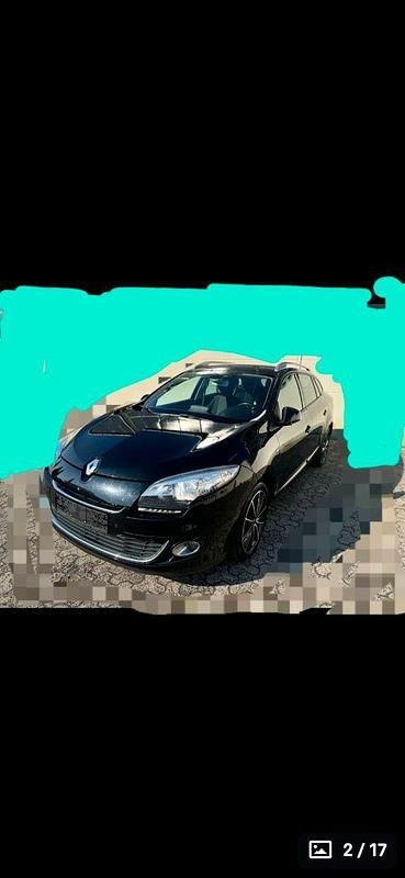 Schwarz Gebraucht 2013 Renault Mégane GrandTour Bose Edition Kombi | 4.400 € (Fairer Preis) - Bild 1/3