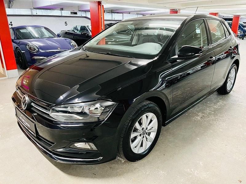 Schwarz Gebraucht 2021 VW Polo Highline Kleinwagen | 12.900 € (Guter Preis) - Bild 1/4