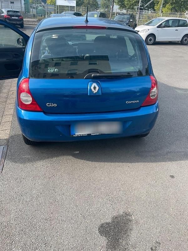 Gebraucht Renault Clio II Campus 55 PS (40 kW) 2009 Blau Kleinwagen