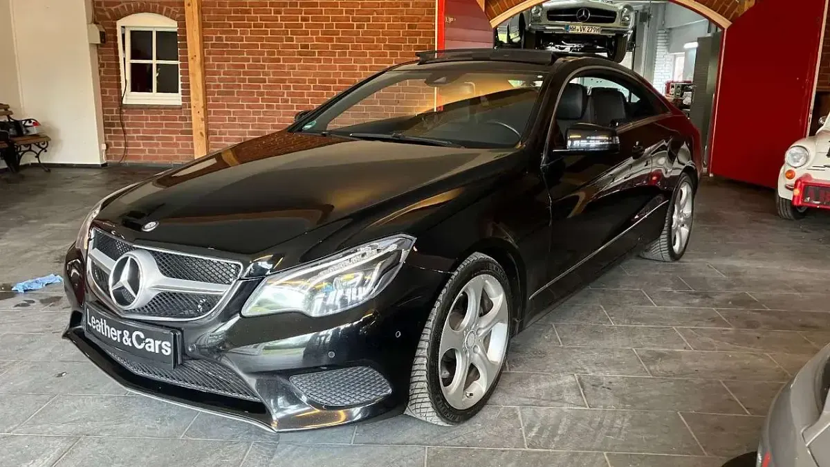 Brugt Mercedes E320 AMG 272 HK (200 kW) 2015 Sort Coupe