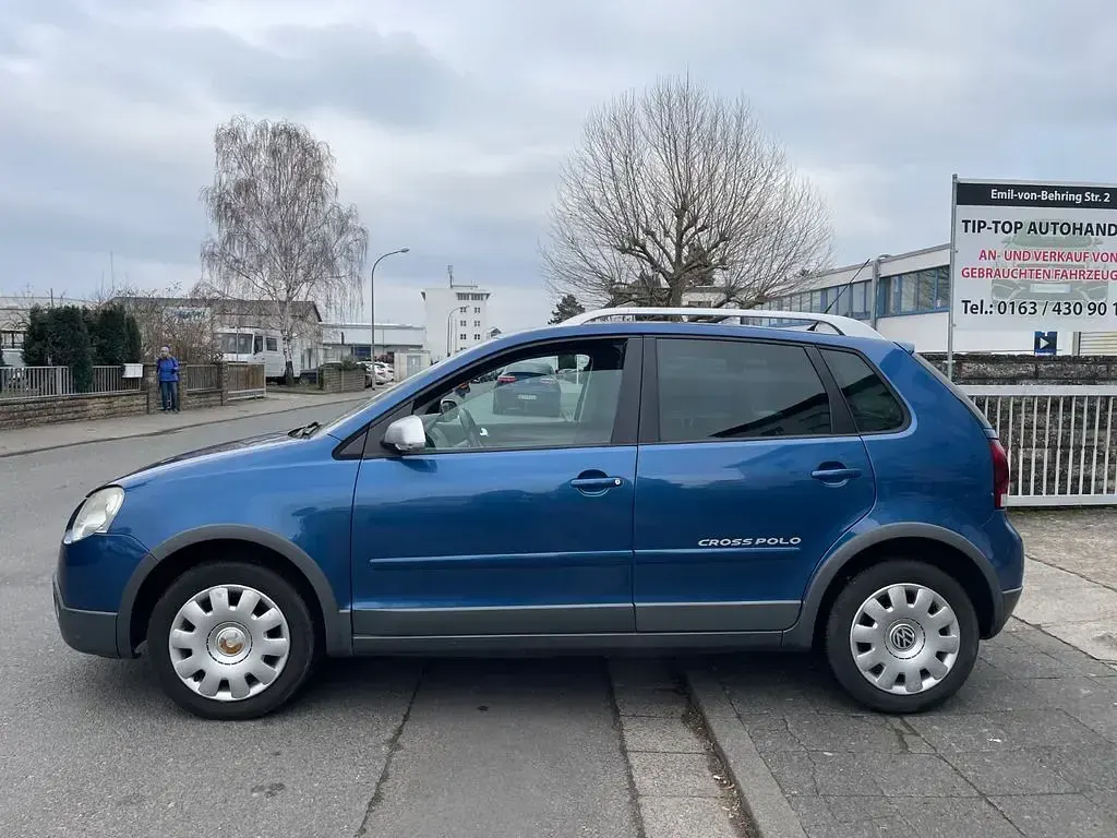 Gebraucht VW Polo Cross 80 PS (58 kW) 2007 Blau Kleinwagen