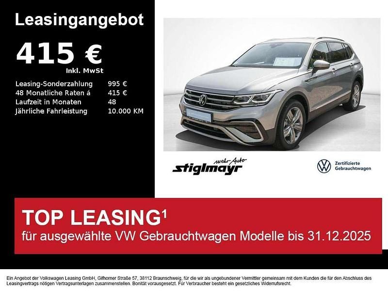 Silber Gebraucht 2024 VW Tiguan Allspace Elegance SUV | 42.790 € (Guter Preis) - Bild 1/1