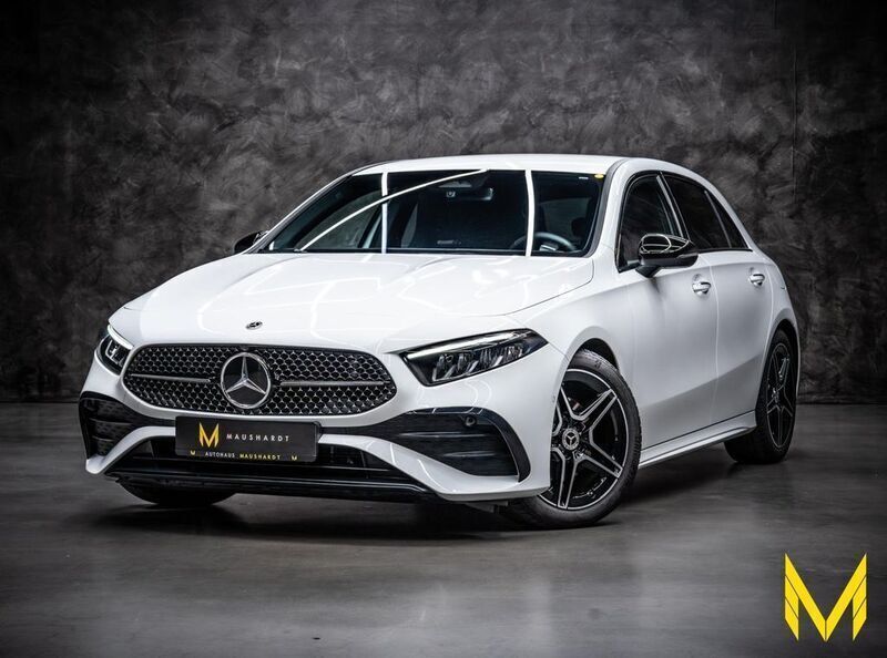 Weiß Gebraucht 2023 Mercedes A180 Advanced Plus Limousine | 33.333 € (Etwas zu teuer) - Bild 1/4