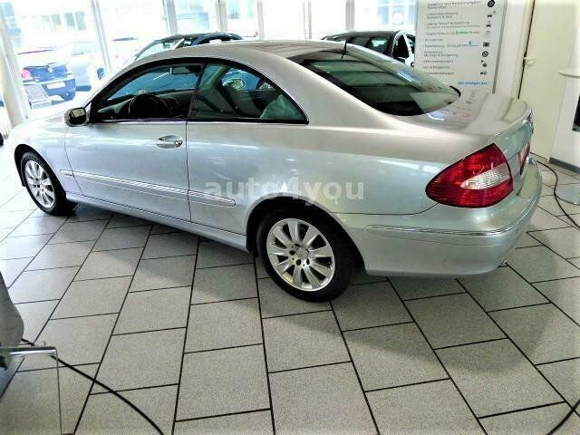 Gebraucht Mercedes CLK200 Elegance 163 PS (119 kW) 2007 Silber metallic Coupé