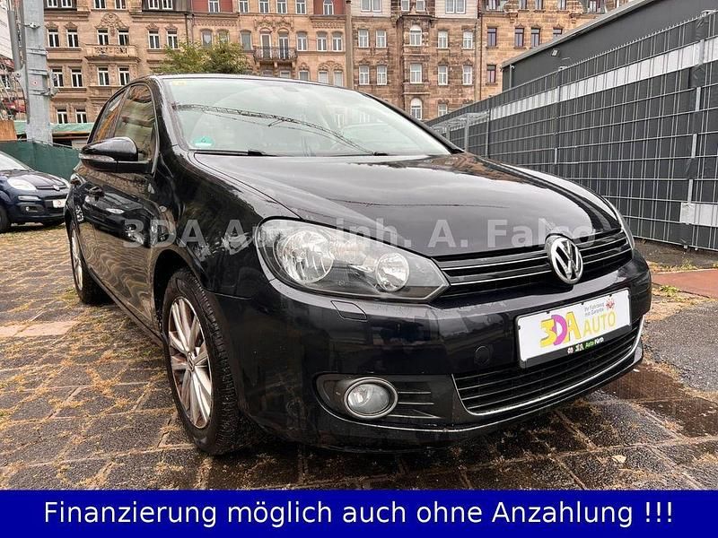 Gebraucht VW Golf VII Style 105 PS (77 kW) 2012 Schwarz Limousine