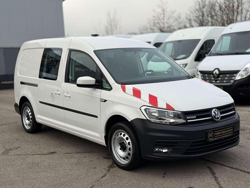 Gebraucht VW Caddy Maxi 110 PS (80 kW) 2019 Candyweiss Van / Kleinbus