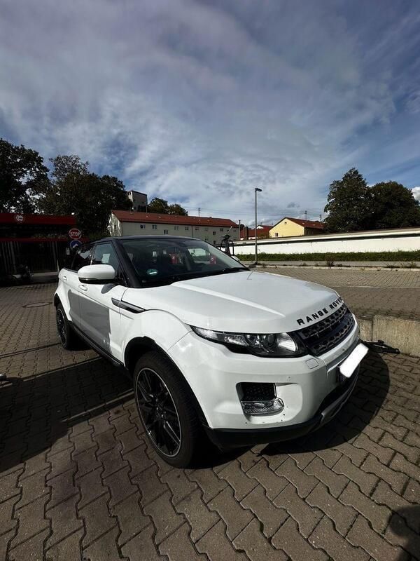 Gebraucht Land Rover Range Rover evoque Dynamic 190 PS (139 kW) 2012 Weiß SUV
