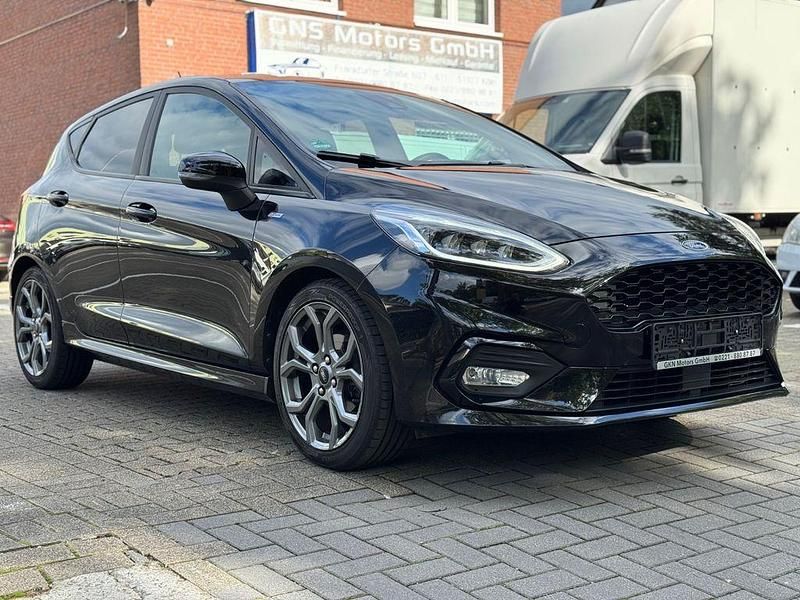 Schwarz Gebraucht 2019 Ford Fiesta ST-Line Kleinwagen | 12.999 € (Fairer Preis) - Bild 1/4