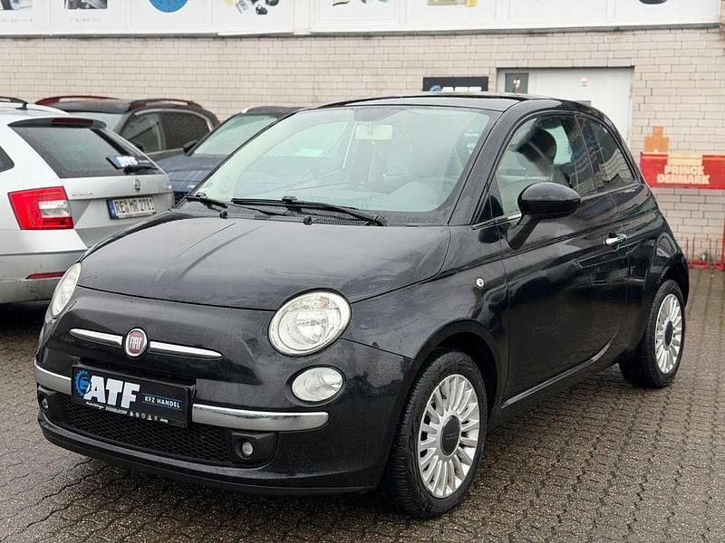 Gebraucht Fiat 500 Lounge 69 PS (50 kW) 2012 Schwarz Kleinwagen