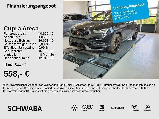Schwarz Gebraucht 2022 Cupra Ateca VZ SUV | 40.690 € (Teuer) - Bild 1/4
