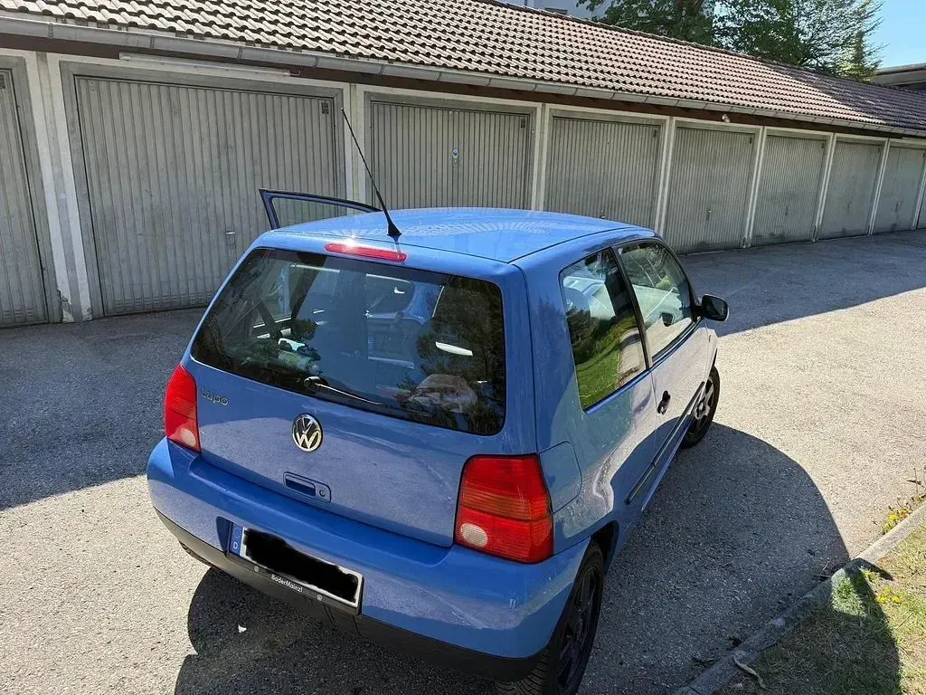 Gebraucht VW Lupo Basis 60 PS (44 kW) 1999 Blau Kleinwagen