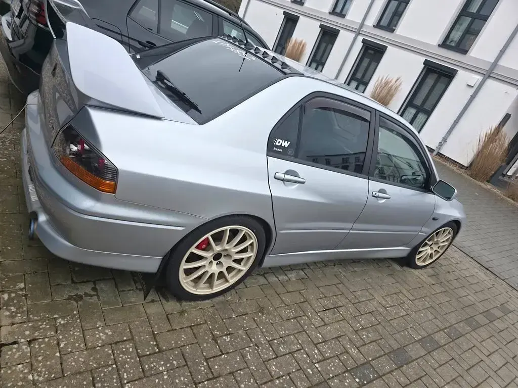 Gebraucht Mitsubishi Lancer 280 PS (205 kW) 2003 Silber Limousine