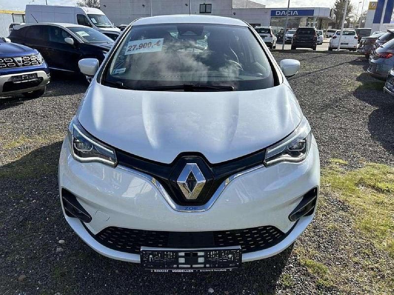Quartz white Gebraucht 2020 Renault Zoe Intens Kleinwagen | 27.900 € - Bild 1/4