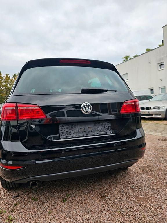 Gebraucht VW Golf Sportsvan Allstar 110 PS (80 kW) 2016 Schwarz Van / Kleinbus