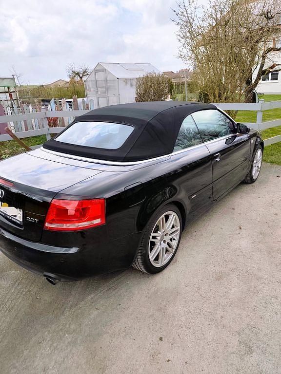 Gebraucht Audi Cabriolet S-Line 200 PS (147 kW) 2008 Schwarz Cabrio