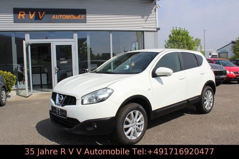 Weiß Gebraucht 2013 Nissan Qashqai Acenta SUV | 7.950 € (Fairer Preis) - Bild 1/4