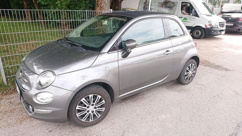 Grau Gebraucht 2016 Fiat 500 Lounge Kleinwagen | 9.600 € (Fairer Preis) - Bild 1/3