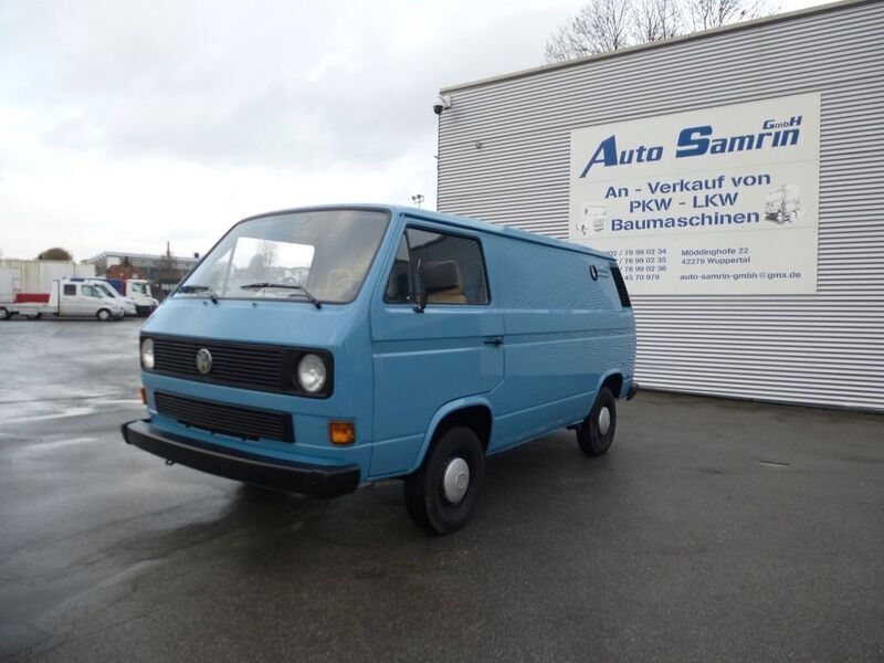 Blau Gebraucht 1988 VW T3 Van | 10.999 € - Bild 1/4