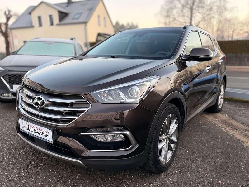 Tan braun Gebraucht 2016 Hyundai Santa Fe SUV | 23.990 € (Etwas zu teuer) - Bild 1/4