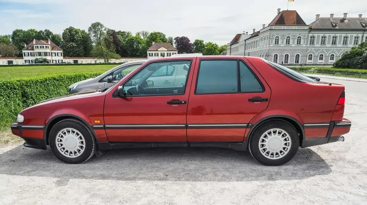 Gebraucht Saab 9000 150 PS (110 kW) 1997 Rot Limousine
