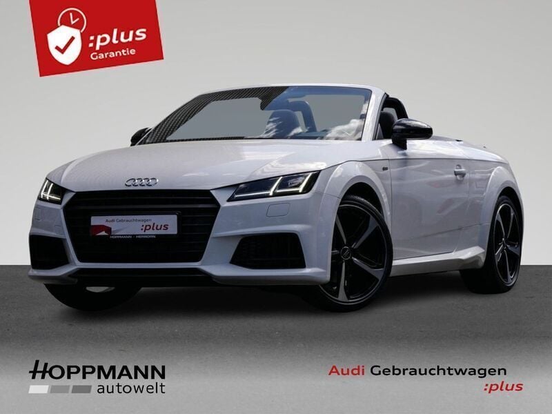 Ibisweiß Gebraucht 2018 Audi TT Roadster Design Cabrio | 27.450 € (Guter Preis) - Bild 1/4