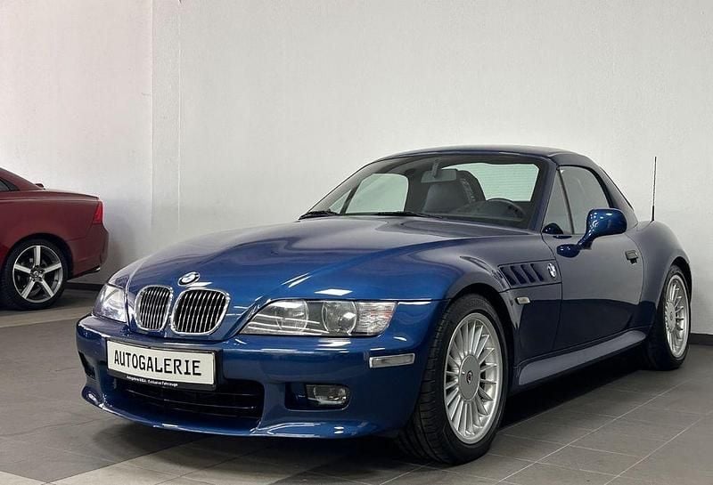 Topasblau Gebraucht 2000 BMW Z3 Performance Cabrio | 26.990 € - Bild 1/4