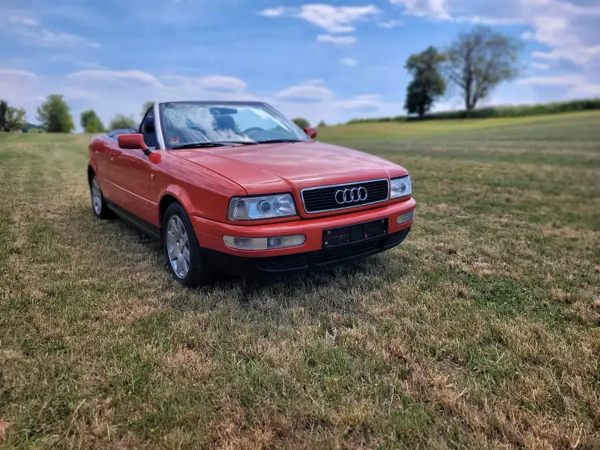 Used Audi Cabriolet 90 HP (66 kW) 1999 Orange Cabriolet