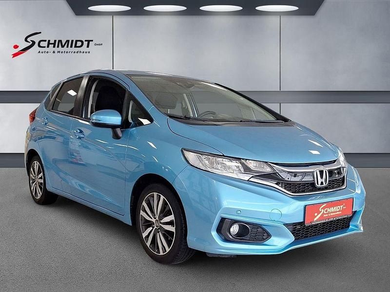 Gebraucht Honda Jazz Elegance 102 PS (75 kW) 2018 Hellblau Kleinwagen