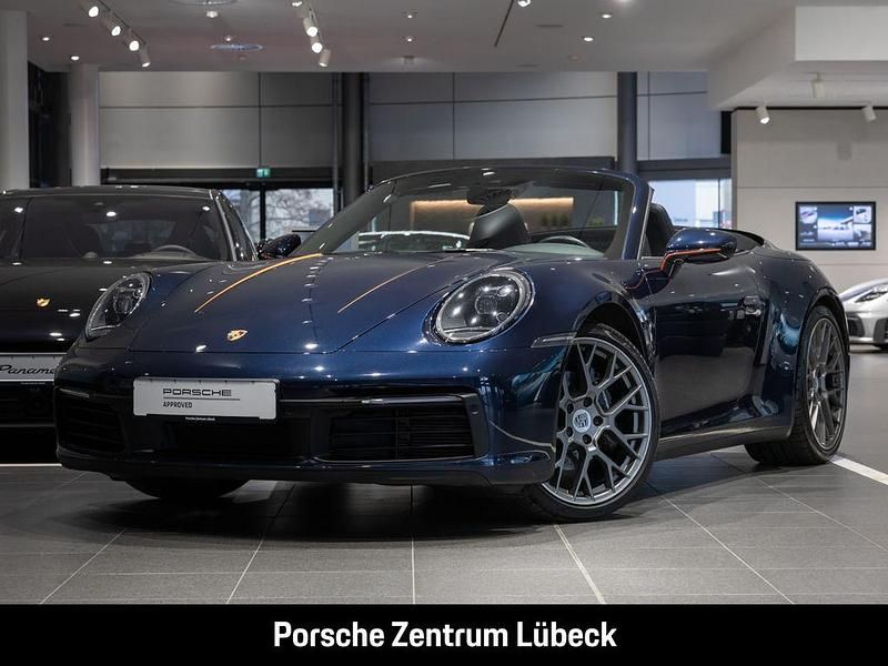 Blau Gebraucht 2020 Porsche 911 Carrera Cabriolet Cabrio | 117.890 € (Etwas zu teuer) - Bild 1/4