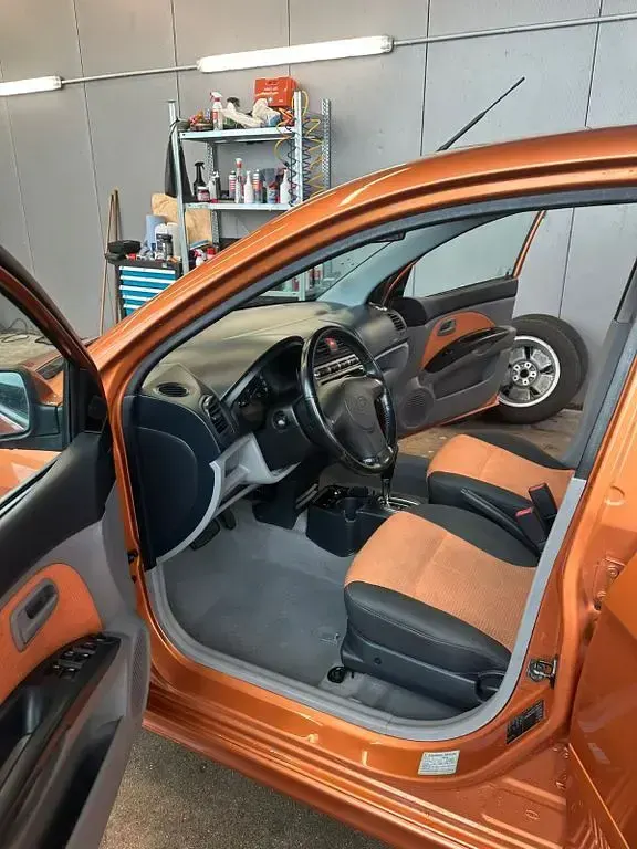 Gebraucht Kia Picanto EX 65 PS (47 kW) 2004 Orange Kleinwagen