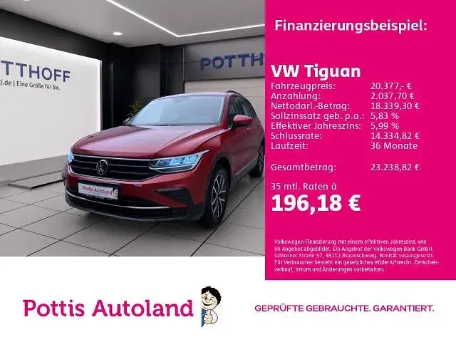 Gebraucht VW Tiguan Life 150 PS (110 kW) 2021 SUV