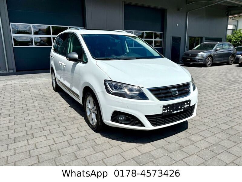 Pure white Gebraucht 2017 Seat Alhambra FR-Line Van / Kleinbus | 17.800 € (Superpreis) - Bild 1/4