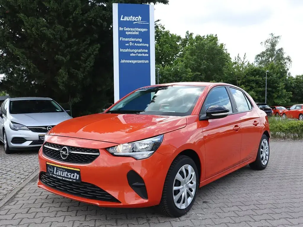 Używany Opel Corsa-e Edition 100 kW (136 KM) 2022 Pomarańczowy Hatchback