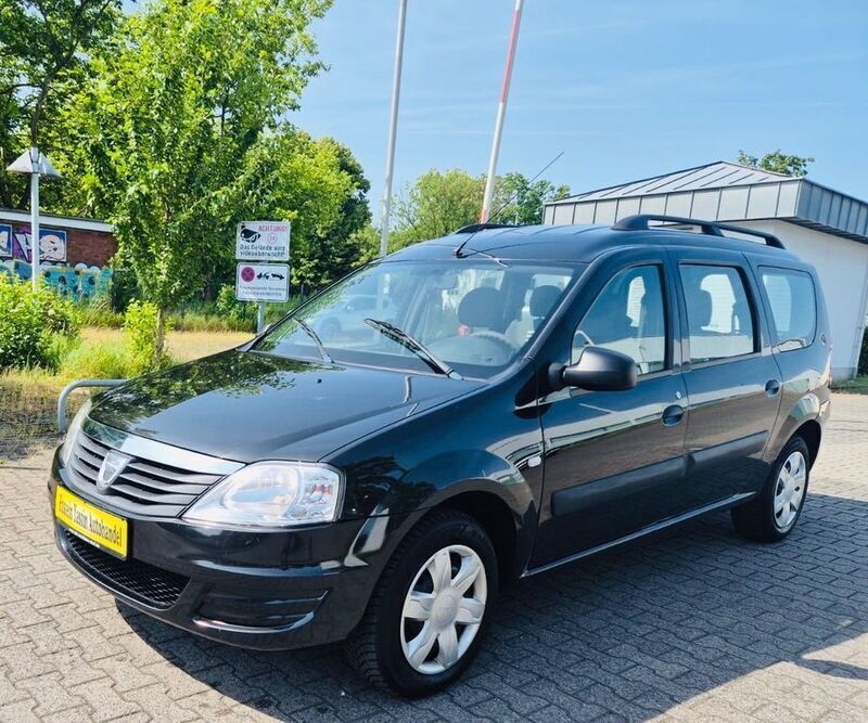 Schwarz Gebraucht 2012 Dacia Logan MCV Kombi | 3.499 € (Fairer Preis) - Bild 1/4
