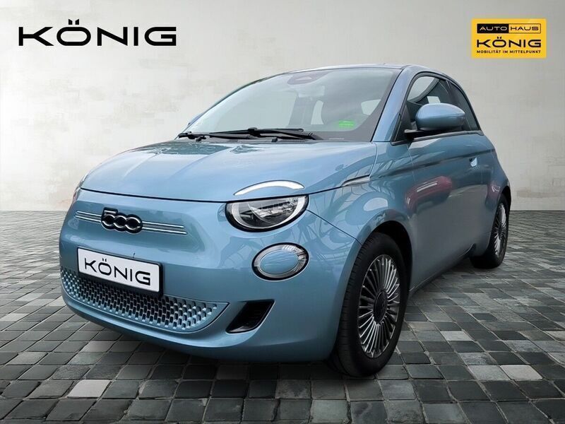 Blau Gebraucht 2021 Fiat 500e Icon Kleinwagen | 16.990 € (Fairer Preis) - Bild 1/4
