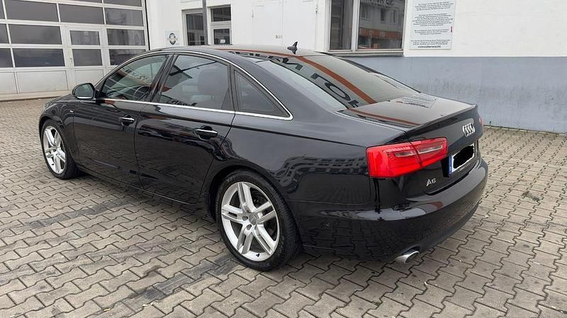 Schwarz Gebraucht 2014 Audi A6 S-Line Limousine | 13.800 € (Fairer Preis) - Bild 1/4