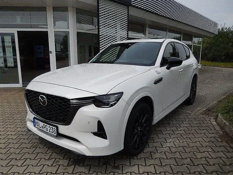 Neu Mazda CX-60 Homura-Line 328 PS (241 kW) 2025 Rhodium white SUV