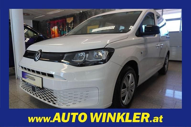 Gebraucht VW Caddy 122 PS (89 kW) 2021 Weiß Van / Kleinbus