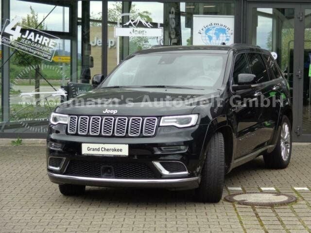 Gebraucht Jeep Grand Cherokee Summit 250 PS (183 kW) 2017 Schwarz metallic SUV