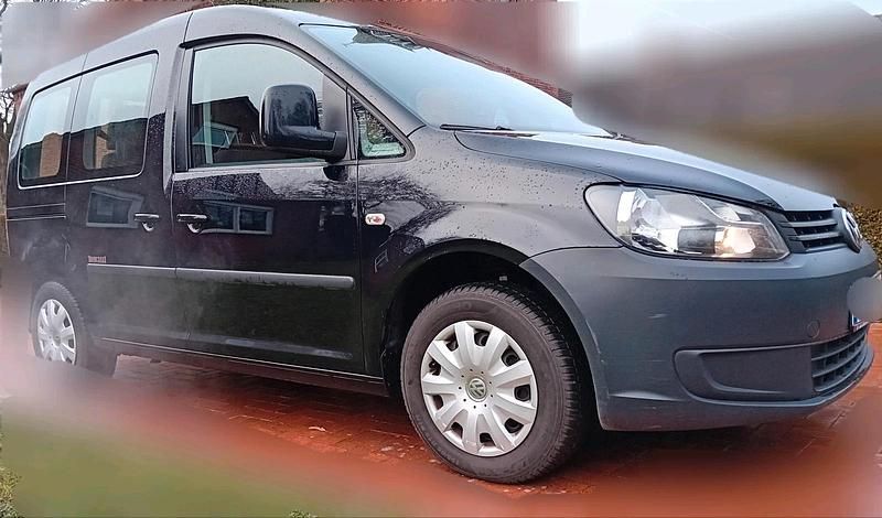 Gebraucht VW Caddy 108 PS (79 kW) 2012 Schwarz Van / Kleinbus