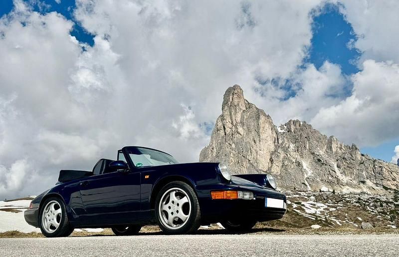 Gebraucht Porsche 964 250 PS (183 kW) 1991 Blau Cabrio